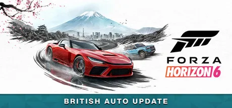 Official Forza Horizon 6 Steam store header showing a racing car and game title